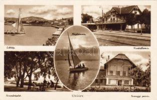 Alsóörs vasútállomással