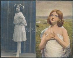 Kb. 164 db VEGYES gyerek motívumos képeslap, néhány litho és fotó, vegyes minőség / Cca. 164 mixed c...