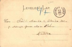 1899 Trencsénteplic, Trencianske Teplice; 2. számú fürdő, kiadja Gansel Lipót / spa (EK)