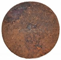 Soltra E. Tamás (1955-) 1986. "X. Művésztelep Kőszeg 1986" Br emlékérem (76mm) T:2 peremen...