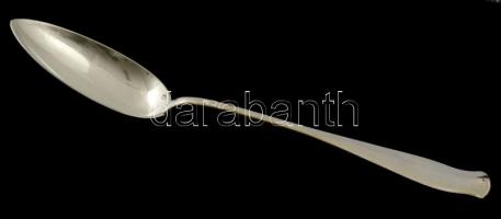 Ezüst evőkanál, Ag, jelzett, nettó:405gr., 6db, 22cm/ Silver tablespoon, Ag, marked, net: 405gr, 6, ...