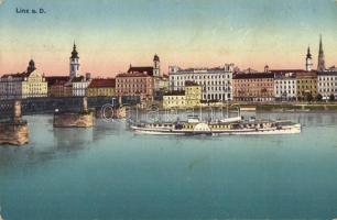 11 db RÉGI osztrák városképes lap, vegyes minőségben / 11 pre-1945 Austrian town-view postcards, mix...