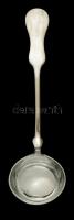 Ezüst merőkanál mártásokhoz,  Ag, jelzett, nettó:114gr., 23cm/ Silver ladle for sauces, Ag, marked, ...