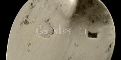 Ezüst merőkanál mártásokhoz,  Ag, jelzett, nettó:114gr., 23cm/ Silver ladle for sauces, Ag, marked, ...