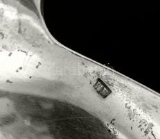Ezüst merőkanál,  Ag, jelzett, nettó:175gr., 26cm/ Silver ladle, Ag, marked, net: 175gr, 26cm