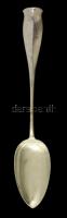 Ezüst nagy kanál,  Ag, jelzett, nettó:88gr., 26cm/A large silver spoon, Ag, marked, net: 88gr, 26cm