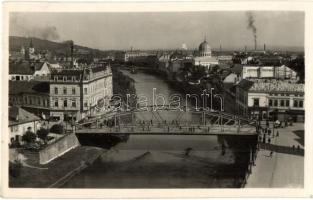 Nagyvárad, Oradea; Kőrös híd -3 db RÉGI képeslap / bridge -3 pre-1945 postcards