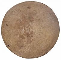 Soltra Elemér (1922-2013) 1986. "XII. század Angyal - Pécsi Románkori Kőtár" Br plakett (9...