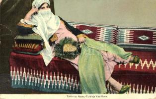 10 db RÉGI boszniai városképes és folklór motívumos lap / 10 pre-1945 Bosnian town-view and folklore...