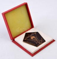 DN "Oroszlány" Br plakett, tokban (79x69mm) T:1-