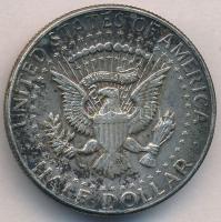 Amerikai Egyesült Államok 1964. 1/2$ Ag "Kennedy" T:2 patina 
USA 1964. 1/2 Dollars Ag &q...