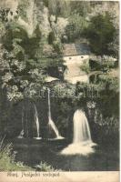 Szluin, Slunj; Posljedni vodopad / vízesés, kiadja Rudolf Kovacevic / waterfall (fa)