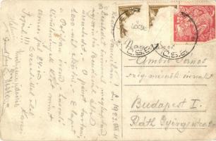 1923 Lőcse, Levoca; látkép / general view, photo (Rb)