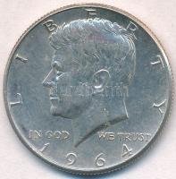 Amerikai Egyesült Államok 1964. 1/2$ Ag "Kennedy" T:2 USA 1964. 1/2 Dollar Ag "Kennedy" C:XF