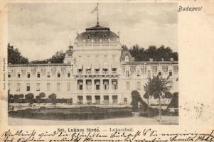 1899 Budapest Lukácsbad (EK)