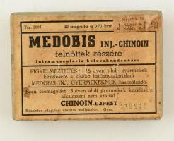 Medobis gyógyszeres doboz, tartalommal
