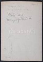 cca 1915 Magas-Tátra, a Menguszfalvi-völgy, Erdélyi Mór felvétele, hátulján feliratozva, 11,5×16 cm