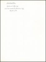 cca 1978 Gebhardt György (1910-1993): Térplasztika, feliratozott vintage fotóművészeti alkotás, 23x1...