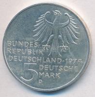 NSZK 1974D 5M Ag "Immanuel Kant születésének 250. évfordulója" T:2
FRG 1974D 5 Mark Ag &q...