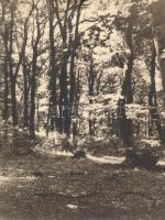 cca 1930 Budapest, János-hegy, 4 db feliratozott vintage fotó, 18x21 cm és 24x18 cm között