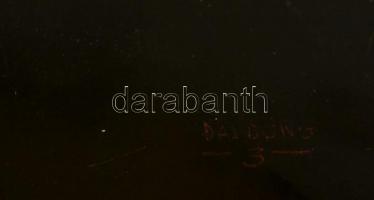 Távol keleti lakk doboz, kézzel festett, kopott, jelzett (Dai Bong), 37×10 cm