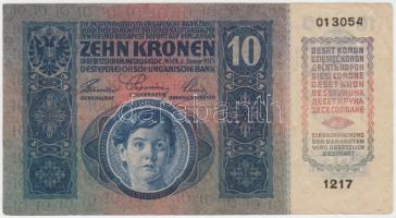 1915. 10K vízjeles papíron T:I,I- apró fo.
Adamo K11