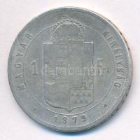 1879KB 1Ft Ag "Ferenc József / Középcímer" T:3
Adamo M15