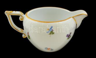 Herendi kis kiöntő, kézzel festett, jelzett, hibátlan, m:6 cm, h:13 cm