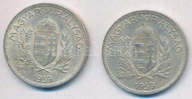 1939. 1P Ag (2x) T:2 
Adamo P6