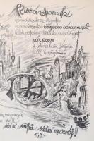 Mécs László: Megdicsőülés. Hincz Gyula rajzaival. Nemzeti Művészet. Budapest, 1935, Mécs-Mártoncsik....