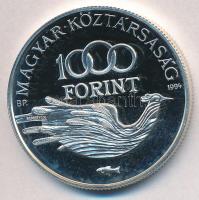 1994. 1000Ft Ag "Védd a világot!" tanúsítvánnyal T:PP 
Adamo EM138