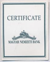 2009. 5000Ft Ag "Kálvin János" tanúsítvánnyal T:PP