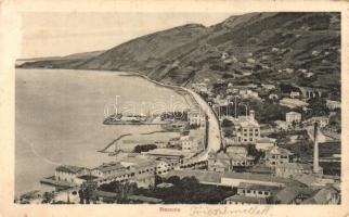Trieste, Barcola; port, general view (from leporello booklet) (non PC) (EK)