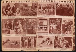 cca 1938 a Pesti Napló 10 lapszáma, különféle érdekes hírekkel