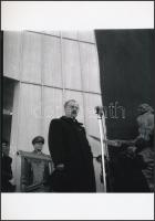 cca 1947 Tildy Zoltán (1889-1961) köztársasági elnök, Tiszavölgyi József (1909-?) fotóriporter hagya...