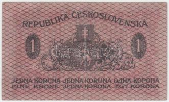 Csehszlovákia 1919. 1K T:III
Czechoslovakia 1919. 1 Koruna C:F
Krause 6.a