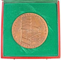 Borsos Miklós (1906-1990) 1979. "Fa és Papiripari Szövetkezetek Szövetsége" Br plakett, er...