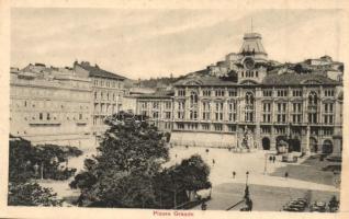 Trieste, Piazza Grande / main square (from leporello booklet) (non PC)