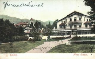 4 db RÉGI román  + 1 db osztrák városképes lap; vegyes minőség; Sinaia, Bucharest / pre-1945 town-vi...