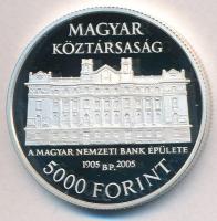 2005. 5000Ft Ag "Alpár Ignác" tanúsítvánnyal T:PP