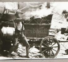 ,,Vendégek a vadnyugaton" című film állóképei, 15 db negatív, ezekről készültek a mozik előcsar...