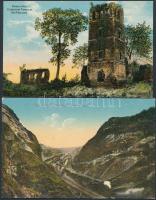 6 db RÉGI városképes lap; Panama csatorna, Panama Köztársaság / 6 pre-1945 town-view postcards; Pana...