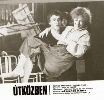 ,,Útközben" című film állóképei, 18 db negatív, ezekről készültek a mozik előcsarnokában kiállí...
