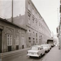 1973 Budapest, a VÖRÖS CSILLAG mozi külső-belső felvételei, 8 db szabadon felhasználható vintage negatív, 6x7 cm