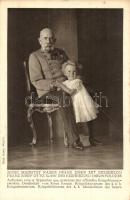 Franz Joseph with Otto the Crown prince
