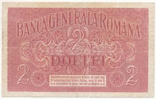 Románia / Német megszállás 1917. 2L román felülbélyegzéssel T:III
Romania / German occupation 1917....