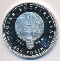 1992. 200Ft Ag "Veszélyeztetett állatvilág - gólya" tanúsítvánnyal T:PP
Adamo EM126