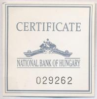 1992. 200Ft Ag "Veszélyeztetett állatvilág - gólya" tanúsítvánnyal T:PP
Adamo EM126