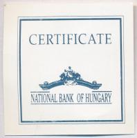 1998. 750Ft Ag "Budapest 125 éves" tanúsítvánnyal T:PP
Adamo EM149