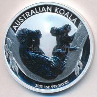 Ausztrália 2011. 1$ Ag Koala (1oz/0.999) T:PP Australia 2011. 1 Dollar Ag Koala (1oz/0.999) C:PP